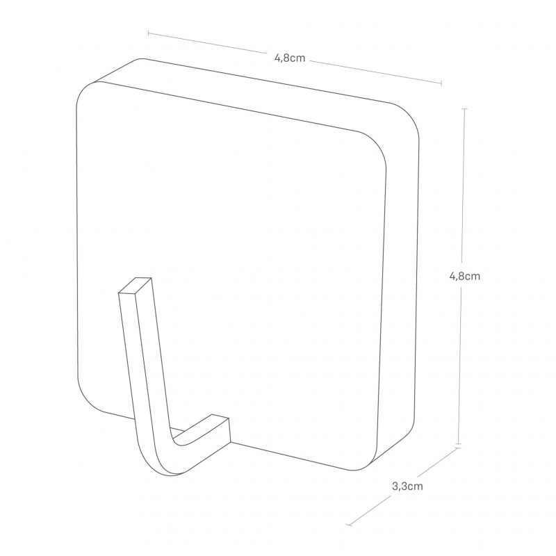 Yamazaki - Μαγνητικός Γάντζος Κουζίνας Tower WH