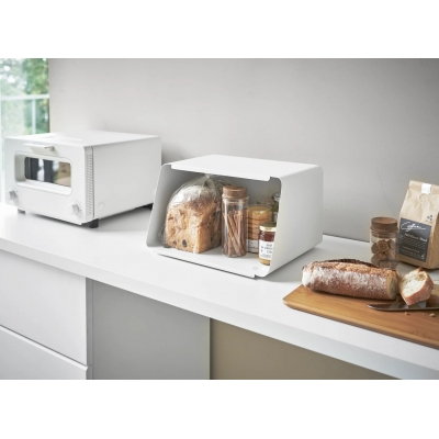 Yamazaki - Ψωμιέρα Με Επιφάνεια Κοπής Metal WH Yamazaki - Ψωμιέρα Με Επιφάνεια Κοπής Metal WH