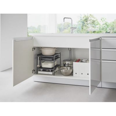 Yamazaki - Ράφι Οργάνωσης Κάτω Από Το Νεροχύτη 3 Επιπέδων BK