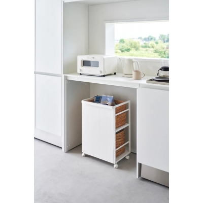 Yamazaki - Τροχήλατο Σταντ Αποθήκευσης 2 Επιπέδων WH Yamazaki - Τροχήλατο Σταντ Αποθήκευσης 2 Επιπέδων WH