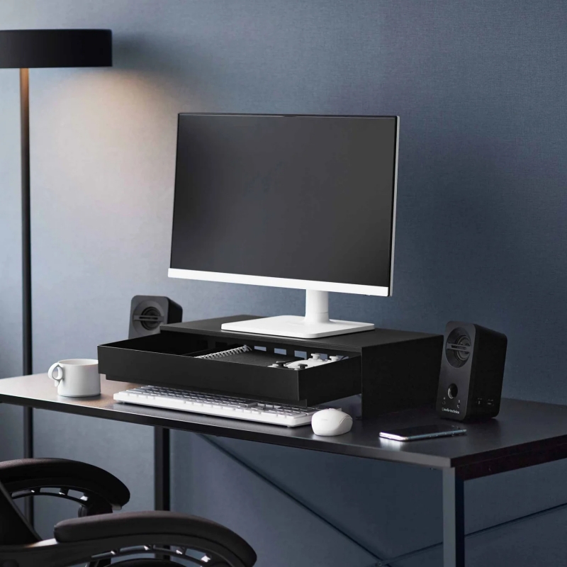 Yamazaki - Tower. Βάση Για Monitor Με Συρτάρι BK