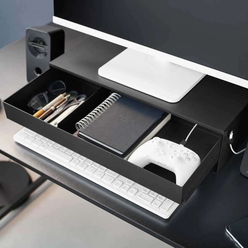 Yamazaki - Tower. Βάση Για Monitor Με Συρτάρι BK