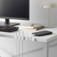 Yamazaki - Smart. Σετ 5 Μαγνητικές Θήκες Καλωδίων Με Βάση WH