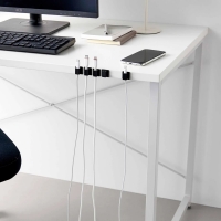 Yamazaki - Smart. Σετ 5 Μαγνητικές Θήκες Καλωδίων Με Βάση BK