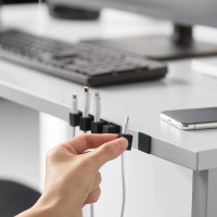 Yamazaki - Smart. Σετ 5 Μαγνητικές Θήκες Καλωδίων Με Βάση BK