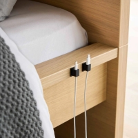 Yamazaki - Smart. Σετ 5 Μαγνητικές Θήκες Καλωδίων Με Βάση BK