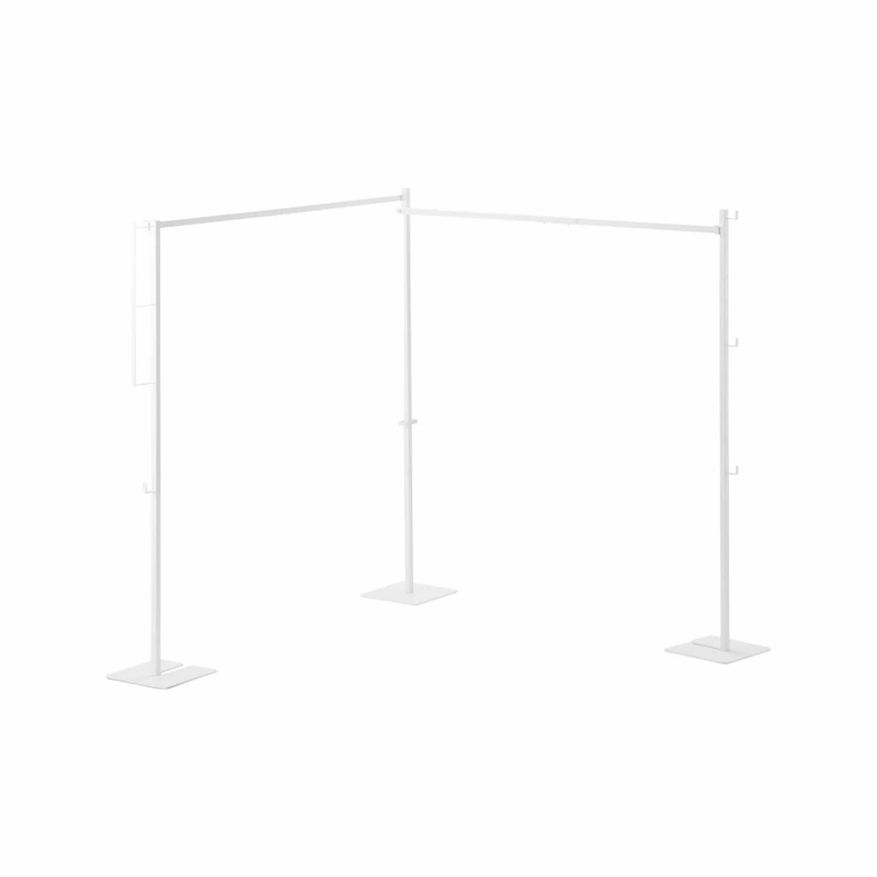 Yamazaki - Tower. Διπλή Πτυσσόμενη Απλώστρα/Κρεμάστρα WH