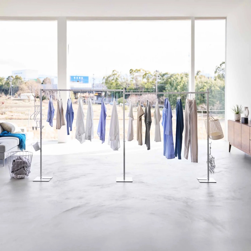 Yamazaki - Tower. Διπλή Πτυσσόμενη Απλώστρα/Κρεμάστρα WH