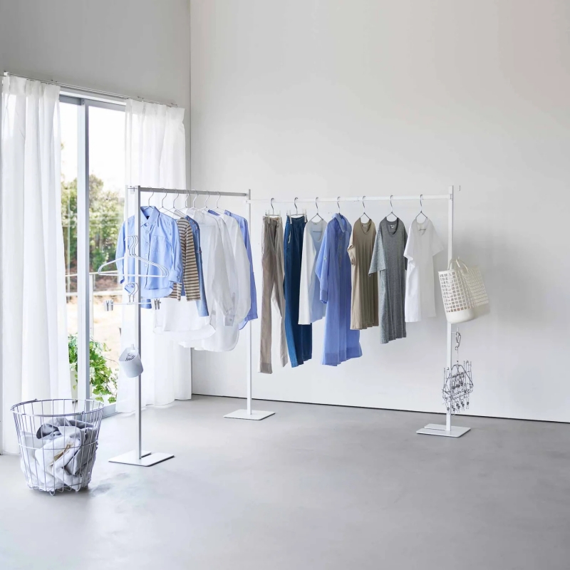 Yamazaki - Tower. Διπλή Πτυσσόμενη Απλώστρα/Κρεμάστρα WH