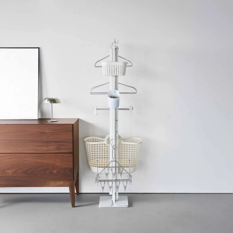 Yamazaki - Tower. Διπλή Πτυσσόμενη Απλώστρα/Κρεμάστρα WH