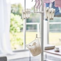 Yamazaki - Tower. Διπλή Πτυσσόμενη Απλώστρα/Κρεμάστρα WH