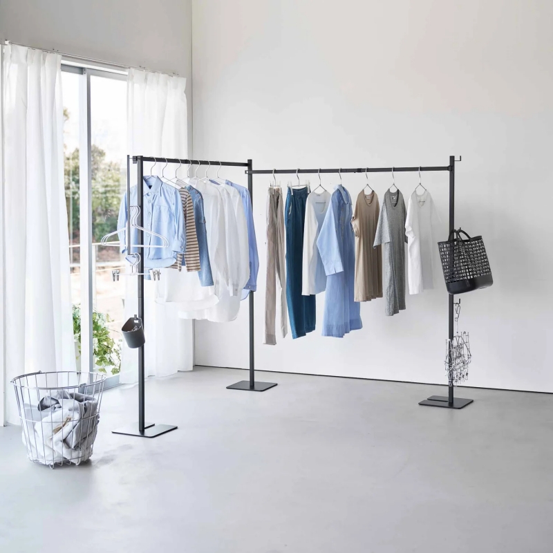 Yamazaki - Tower. Διπλή Πτυσσόμενη Απλώστρα/Κρεμάστρα BK