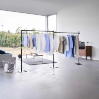 Yamazaki - Tower. Διπλή Πτυσσόμενη Απλώστρα/Κρεμάστρα BK