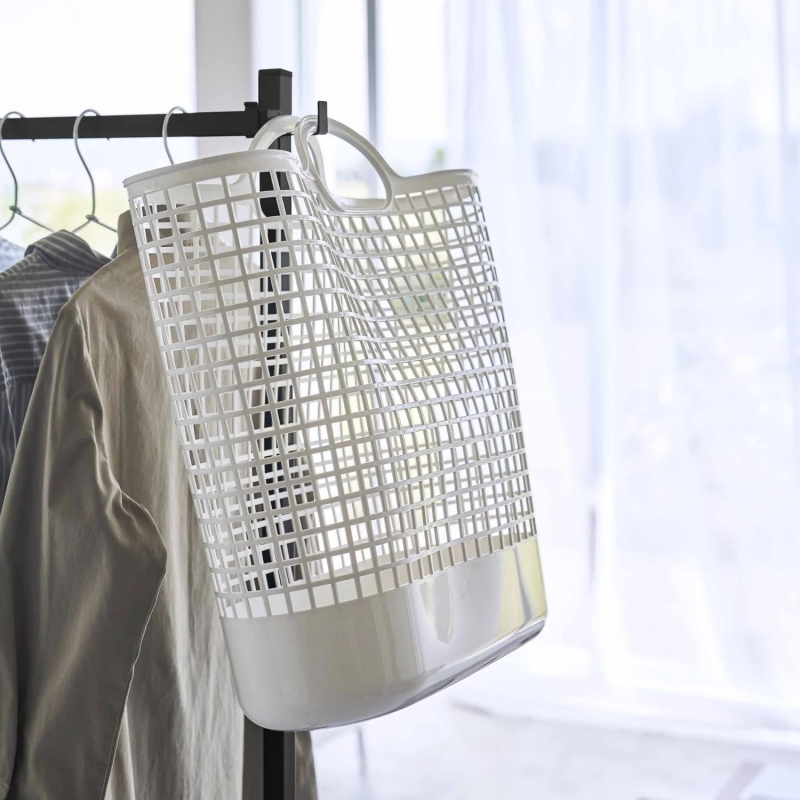 Yamazaki - Tower. Διπλή Πτυσσόμενη Απλώστρα/Κρεμάστρα BK