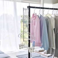 Yamazaki - Tower. Διπλή Πτυσσόμενη Απλώστρα/Κρεμάστρα BK