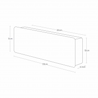Yamazaki - Tower. Μαγνητικό Κουτί Κλειδοθήκη Wide BK