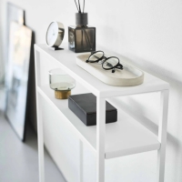 Yamazaki - Tower. Κονσόλα Εισόδου Με Ράφι Metal WH