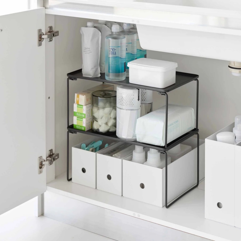 Yamazaki - Πτυσσόμενο & Στοιβαζόμενο Ράφι Κουζίνας BK Medium