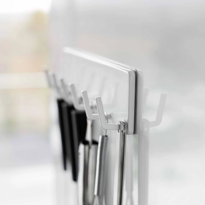 Yamazaki - Tower. Επιτοίχια Κρεμάστρα Για Εργαλεία Κουζίνας 6 Θέσεων WH