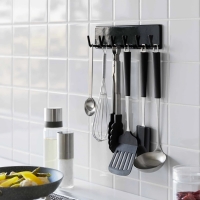 Yamazaki - Tower. Επιτοίχια Κρεμάστρα Για Εργαλεία Κουζίνας 6 Θέσεων BK Yamazaki - Tower. Επιτοίχια Κρεμάστρα Για Εργαλεία Κουζίνας 6 Θέσεων BK