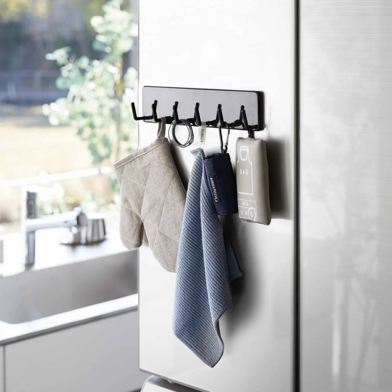 Yamazaki - Tower. Επιτοίχια Κρεμάστρα Για Εργαλεία Κουζίνας 6 Θέσεων BK Yamazaki - Tower. Επιτοίχια Κρεμάστρα Για Εργαλεία Κουζίνας 6 Θέσεων BK