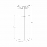 Yamazaki - Tower. Επιτοίχια Αντλία Για Σαπούνι Push BK