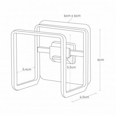 Yamazaki - Tower. Βάση Στήριξης Για Σφουγγαράκι WH