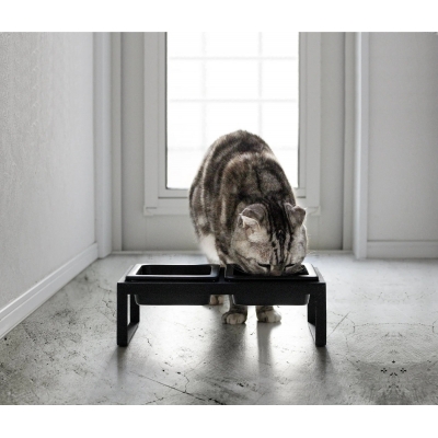 Yamazaki - Διπλό Μπολ Φαγητού Για Κατοικίδια BK Yamazaki - Διπλό Μπολ Φαγητού Για Κατοικίδια BK