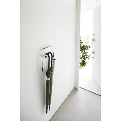 Yamazaki - Επιτοίχια Ομπρελοθήκη Με Ραφάκι WH Yamazaki - Επιτοίχια Ομπρελοθήκη Με Ραφάκι WH