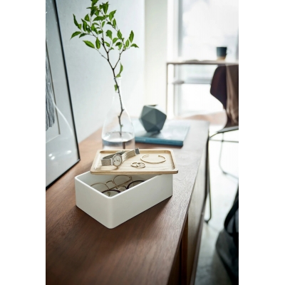 Yamazaki - Κουτί Αποθήκευσης Με Καπάκι WH Yamazaki - Κουτί Αποθήκευσης Με Καπάκι WH