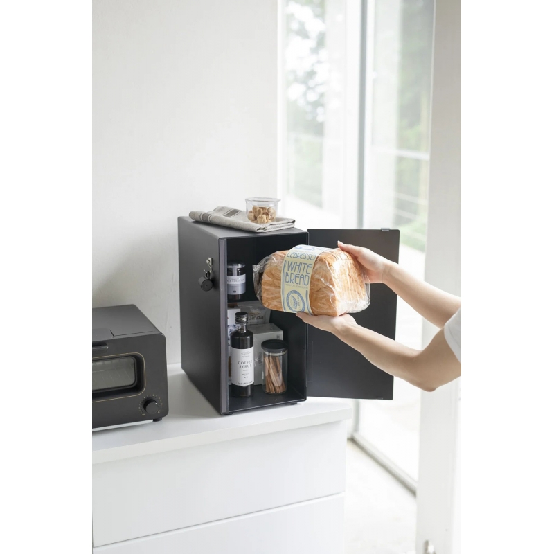 Yamazaki - Μεταλλική Ψωμιέρα Tower Slim BK Yamazaki - Μεταλλική Ψωμιέρα Tower Slim BK
