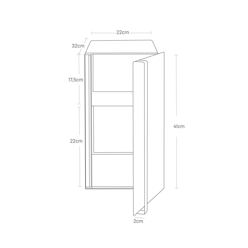 Yamazaki - Μεταλλική Ψωμιέρα Tower Slim BK Yamazaki - Μεταλλική Ψωμιέρα Tower Slim BK