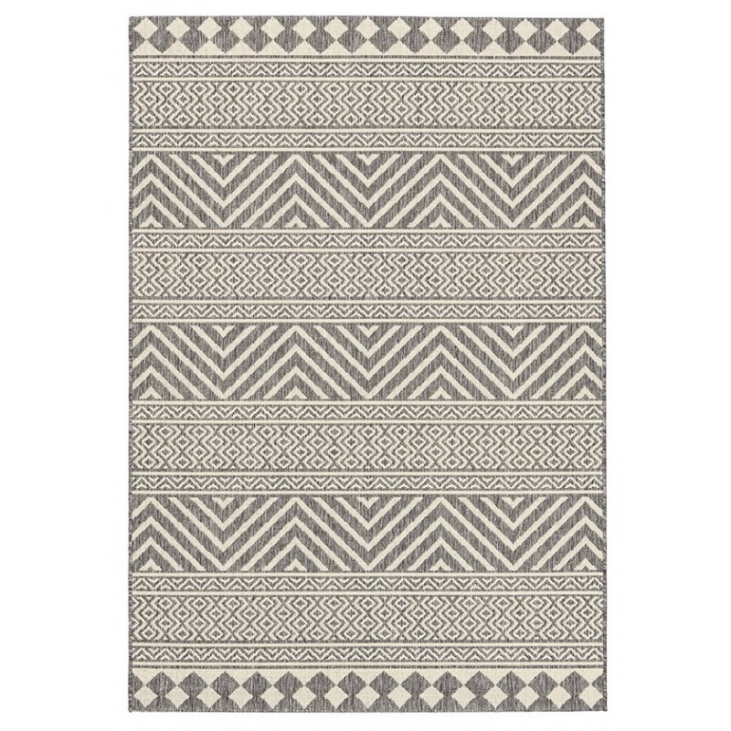 ΧΑΛΙ ETHNIK 7525D GREY-ECRU - 070X140 NewPlan ΧΑΛΙ ETHNIK 7525D GREY-ECRU - 070X140 NewPlan