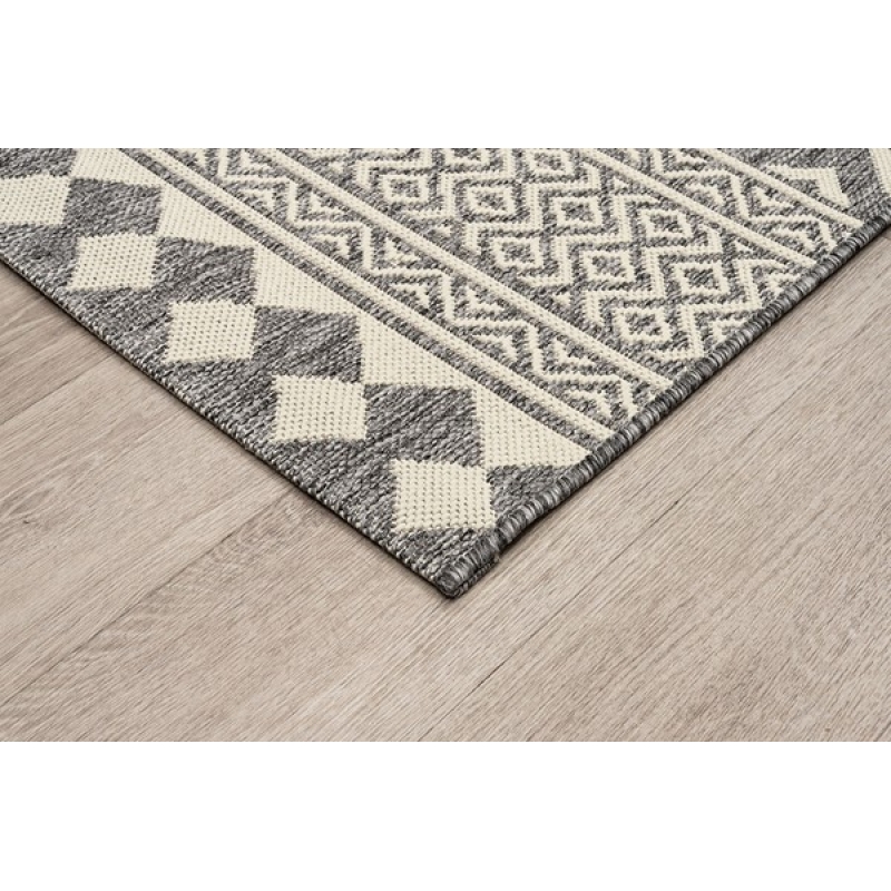 ΧΑΛΙ ETHNIK 7525D GREY-ECRU - 070X140 NewPlan ΧΑΛΙ ETHNIK 7525D GREY-ECRU - 070X140 NewPlan