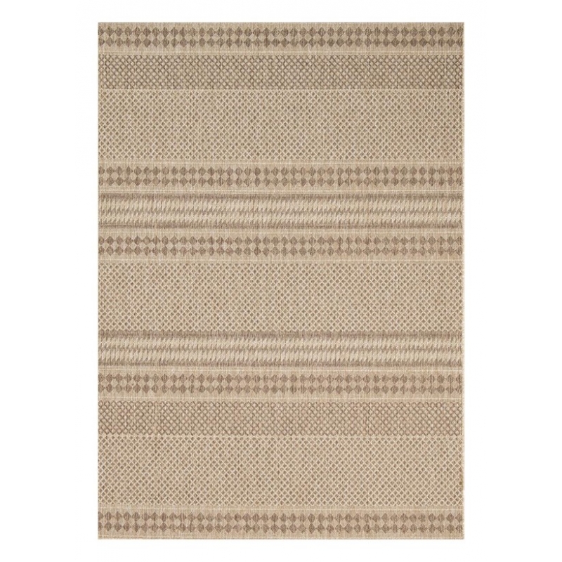 ΧΑΛΙ ETHNIK  202668C BROWN/CARAMEL BEIGE - 070X140  NewPlan
