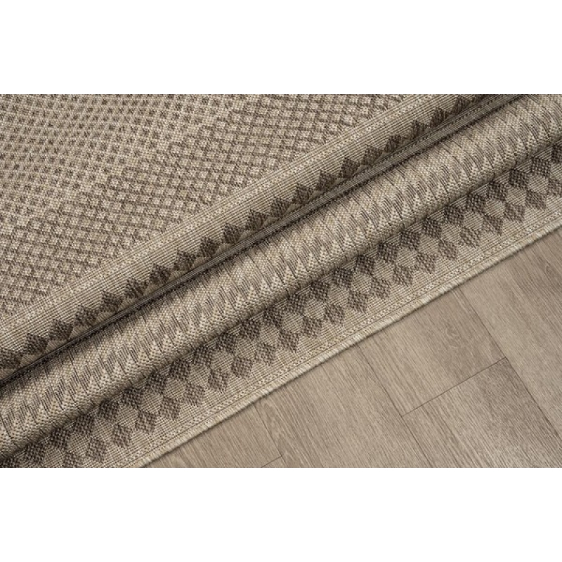 ΧΑΛΙ ETHNIK  202668C BROWN/CARAMEL BEIGE - 070X140  NewPlan