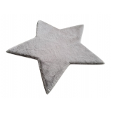 ΧΑΛΙ PUFFY FC6 LIGHT GREY STAR ANTISLIP - 120X120  NewPlan