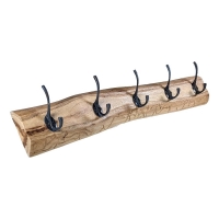 Κρεμάστρα τοίχου Nextdeco Tribeca από ξύλο teak Υ10x10x55εκ. Κρεμάστρα τοίχου Nextdeco Tribeca από ξύλο teak Υ10x10x55εκ.