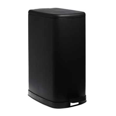Κάδος απορριμάτων με πεντάλ secret 30lt μαύρο soft close Υ54,9x27,5x42,5εκ. Κάδος απορριμάτων με πεντάλ secret 30lt μαύρο soft close Υ54,9x27,5x42,5εκ.