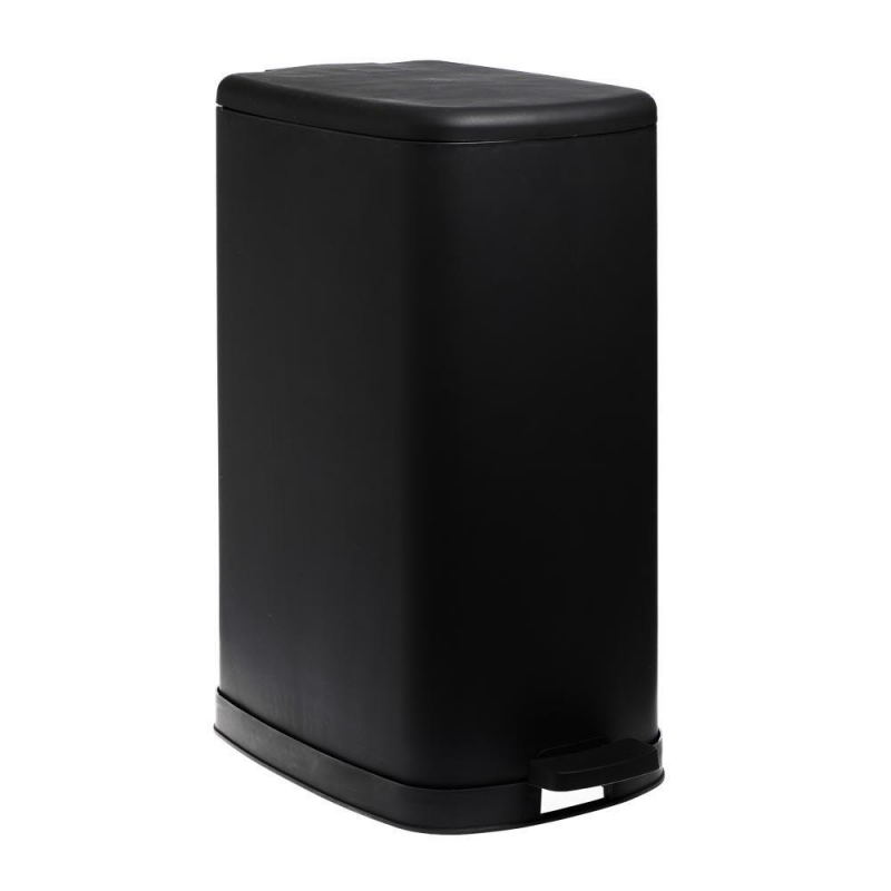 Κάδος απορριμάτων με πεντάλ secret 30lt μαύρο soft close Υ54,9x27,5x42,5εκ. Κάδος απορριμάτων με πεντάλ secret 30lt μαύρο soft close Υ54,9x27,5x42,5εκ.