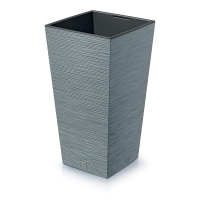Γλάστρα - κασπώ FURU γκρι Y75,5x39,5x39,5εκ. Γλάστρα - κασπώ FURU γκρι Y75,5x39,5x39,5εκ.