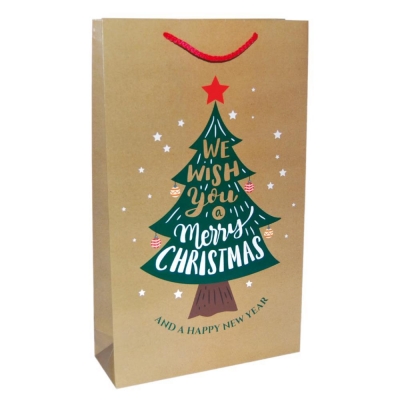Next χάρτινη τσάντα Christmas tree Υ41x24,5x9εκ Next χάρτινη τσάντα Christmas tree Υ41x24,5x9εκ