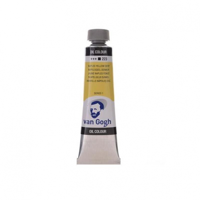 Talens van gogh χρώμα λαδιού 223 naples yellow deep 20ml