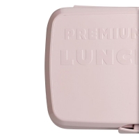 Φαγητοδοχείο πλαστικό ροζ 21×15×8,5εκ.