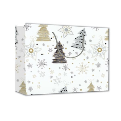 Next χάρτινη τσάντα Χριστουγέννων έλατα Υ40x46x14εκ. Next χάρτινη τσάντα Χριστουγέννων έλατα Υ40x46x14εκ.