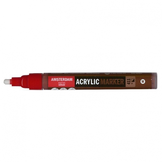 Talens amsterdam marker 411 burnt sienna medium