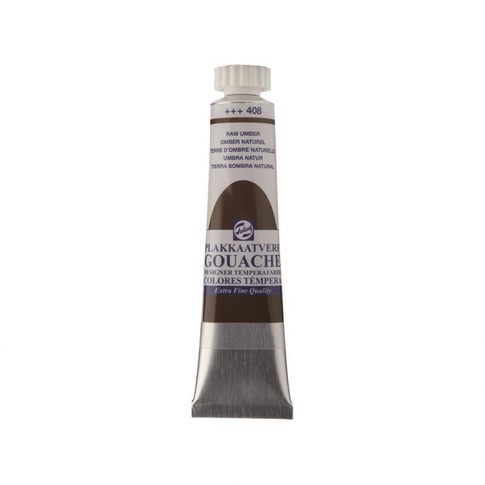 Talens τέμπερες extra fine 408 raw umber 20ml