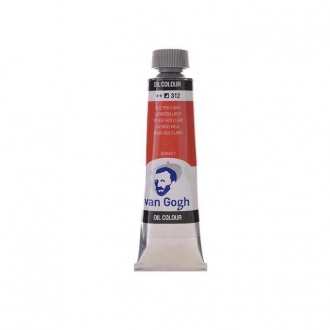 Talens van gogh χρώματα λαδιού 60ml (312-Azo red light)