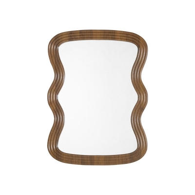 Καθρέφτης τοίχου Nextdeco φυσικό PVC 80x60εκ.