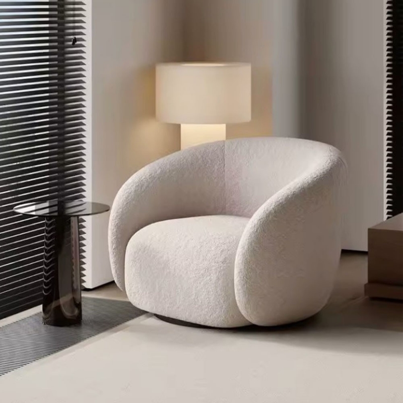 Πολυθρόνα Nextdeco Bouclé Scot μπεζ με χρυσή βάση 54x57xΥ75εκ. Πολυθρόνα Nextdeco Bouclé Scot μπεζ με χρυσή βάση 54x57xΥ75εκ.